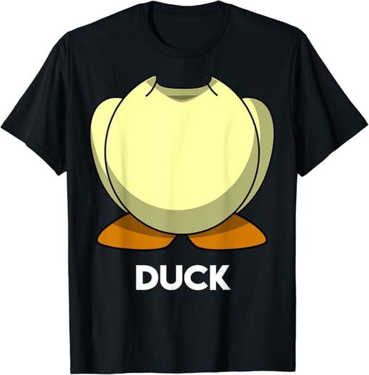 Funny Best Friend Shirts, Gift For Best Friend, Duck Halloween Couple Friend Group Costume T-Shirt Menswear Top Casual Classic