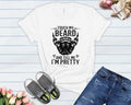 Funny Dad Beard Shirt, Touch My Beard And Tell Me I'm Pretty T Shirts Hoodie, Sweatshirt | PureTeeCo.com