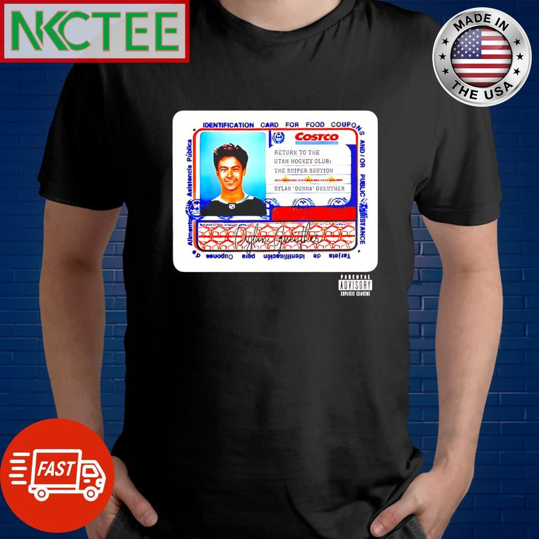 Funny Dylan Guenther UTAH hockey Costco card shirt