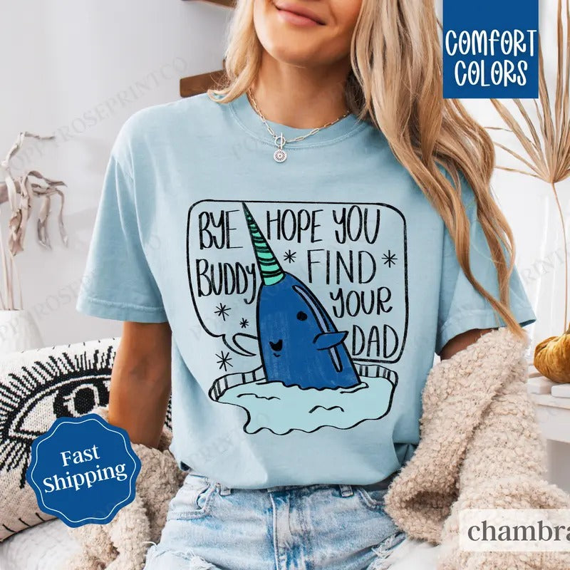 Funny Elf Shirt Comfort Colors, Cute Christmas Tee, Women's Holiday Tshirt Hoodie, Sweatshirt | PureTeeCo.com