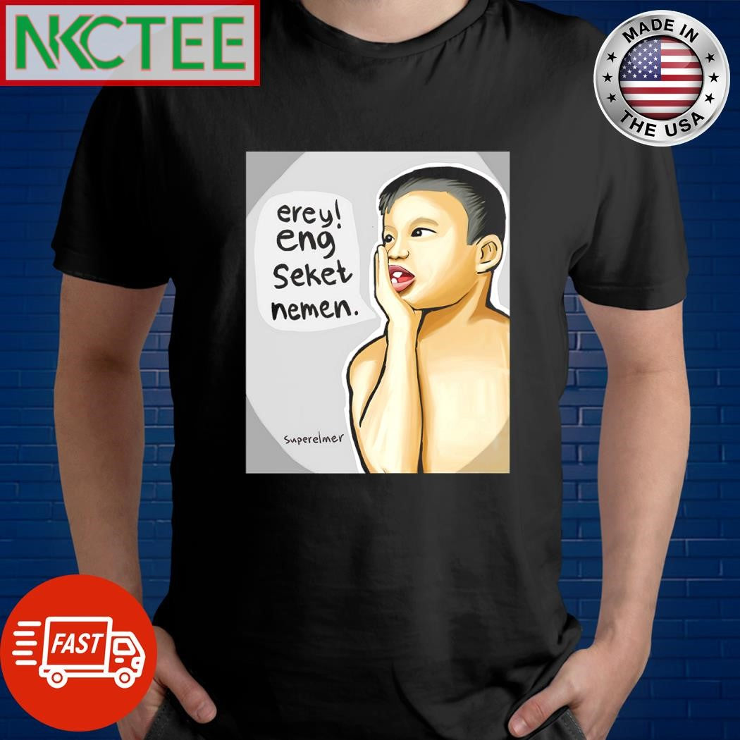 Funny Eng seket nemen superelmer paint shirt
