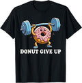 Funny Fitness Workout Gym Donut Lover T-Shirt Menswear Casual Cotton Hoodie, Sweatshirt | PureTeeCo.com
