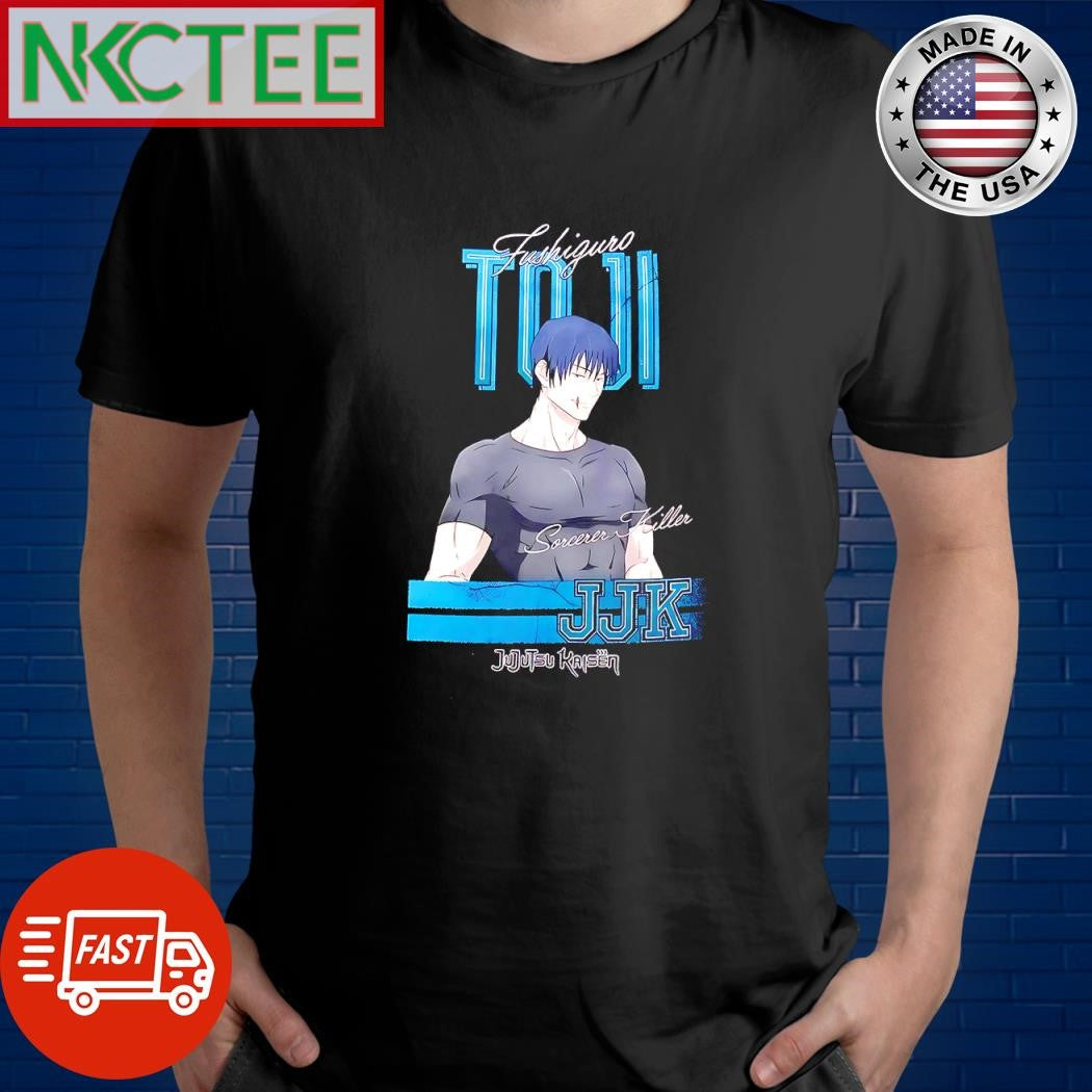Funny Fushiguro Toji Jujutsu Kaisen Sorcerer killer JJK shirt