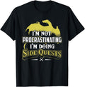 Funny Gamer Shirts, Special Gifts For Gamers, RPG Gamer T-Shirt I'm Doing Side Quests Menswear Casual Classic Hoodie,...