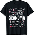 Funny Grandma Shirt, Gift For Grandmother, It's a Grandma Thing Funny Sayings Cute Mothers Day T-Shirt Casual Cotton Top...