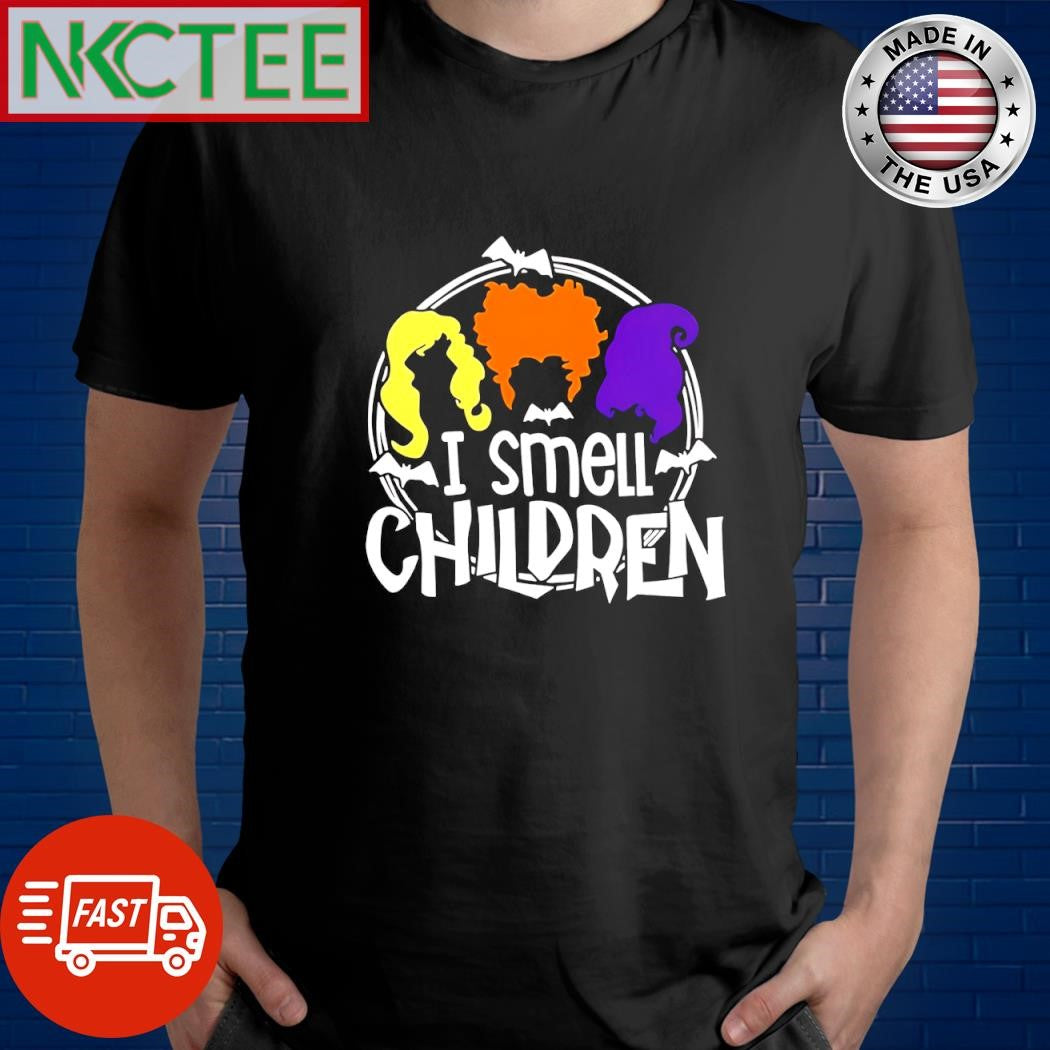 Funny Hocus Pocus I smell children Halloween shirt