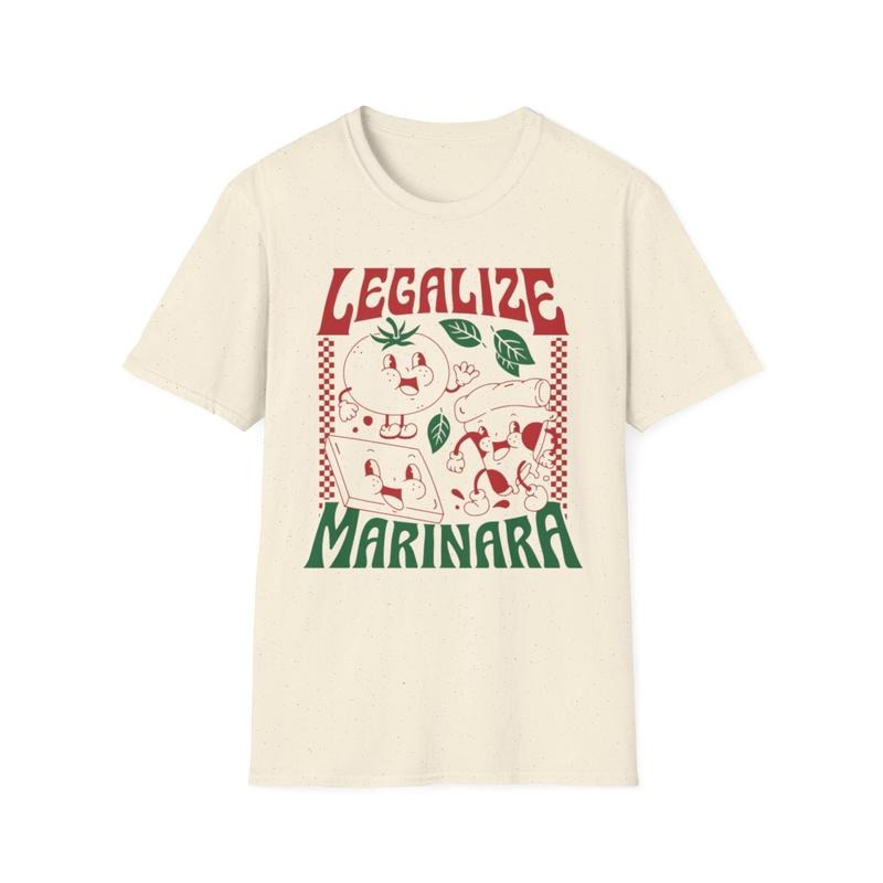 Funny Legalize Marinara Shirt Hoodie, Sweatshirt | PureTeeCo.com