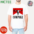Funny Marlboro Cowpoke bull skull shirt