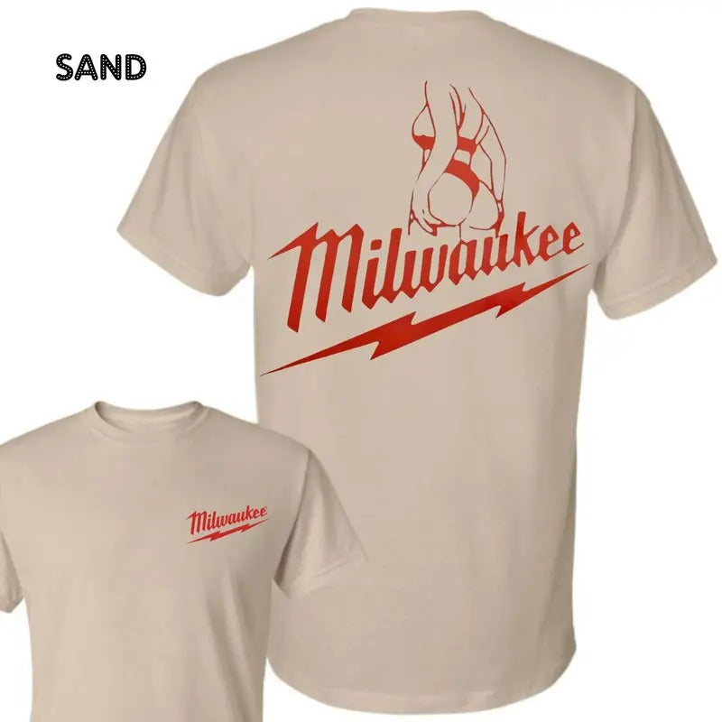 Funny Milwaukee T-shirt - Milwaukee Tools T-shirt Style Top Hoodie, Sweatshirt | PureTeeCo.com