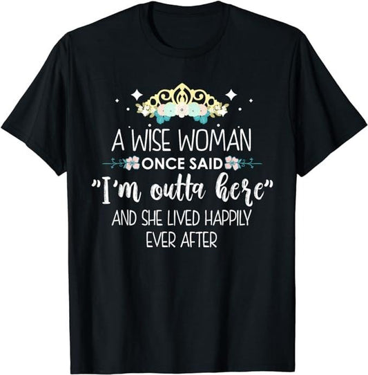 Funny Retirement Designs For Women Girls Retiring Employee T-Shirt Casual Cotton Smooth Tee Top