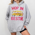 Funny Struggle Bus Hoodie, Funny Mom Life Graphic Hoodies, Hop In Bestie Hoodie, Teacher's Clothing T-Shirts, Sweatshirt