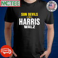 Funny Sun Devils For Harris Walz shirt