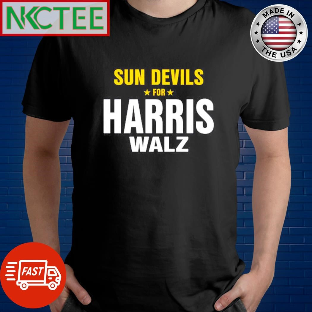 Funny Sun Devils For Harris Walz shirt