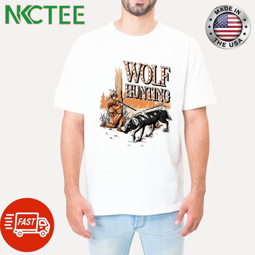 Funny Texas Longhorns Wolf Hunting Michigan Wolverines shirt