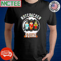 Funny The Nutcracker Squad Snow Globe circle Christmas shirt