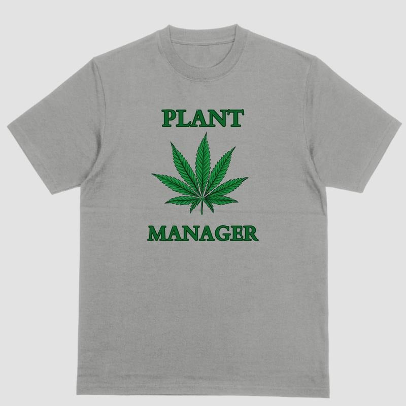 Funny short sleeve shirt, PLANT MANAGER Hoodie, Sweatshirt | PureTeeCo.com