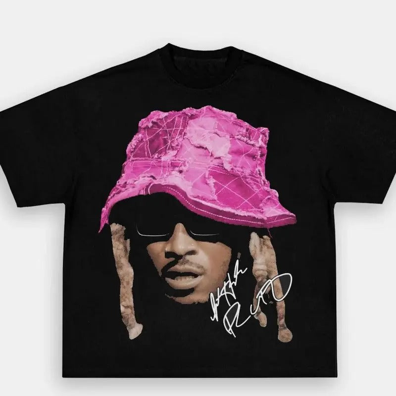 Future Big Face Pink Bucket" Graphic T Shirt Size S-4XL Classic Cotton Hoodie, Sweatshirt | PureTeeCo.com