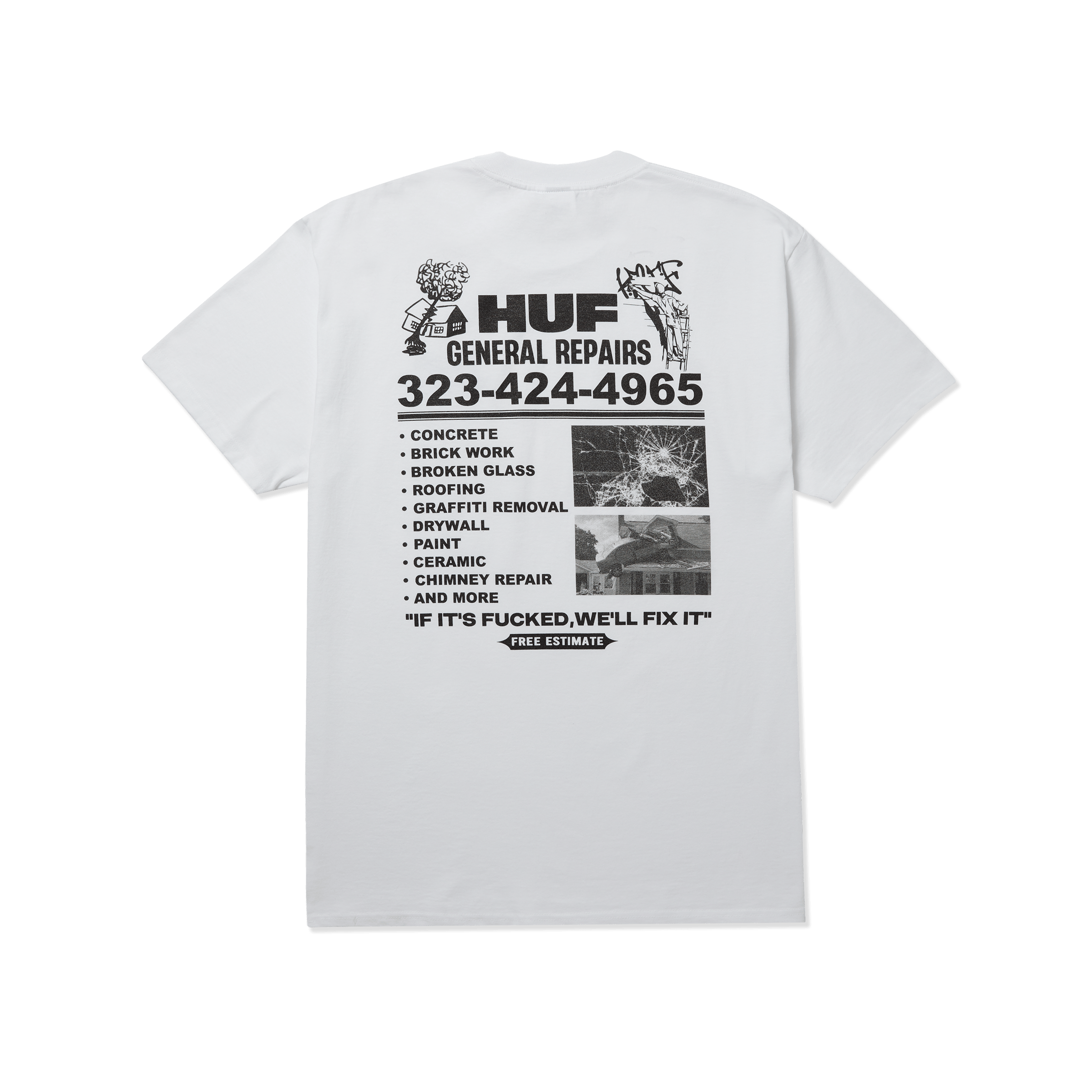 General Repairs T-Shirt Hoodie, Sweatshirt | PureTeeCo.com (Image 2)