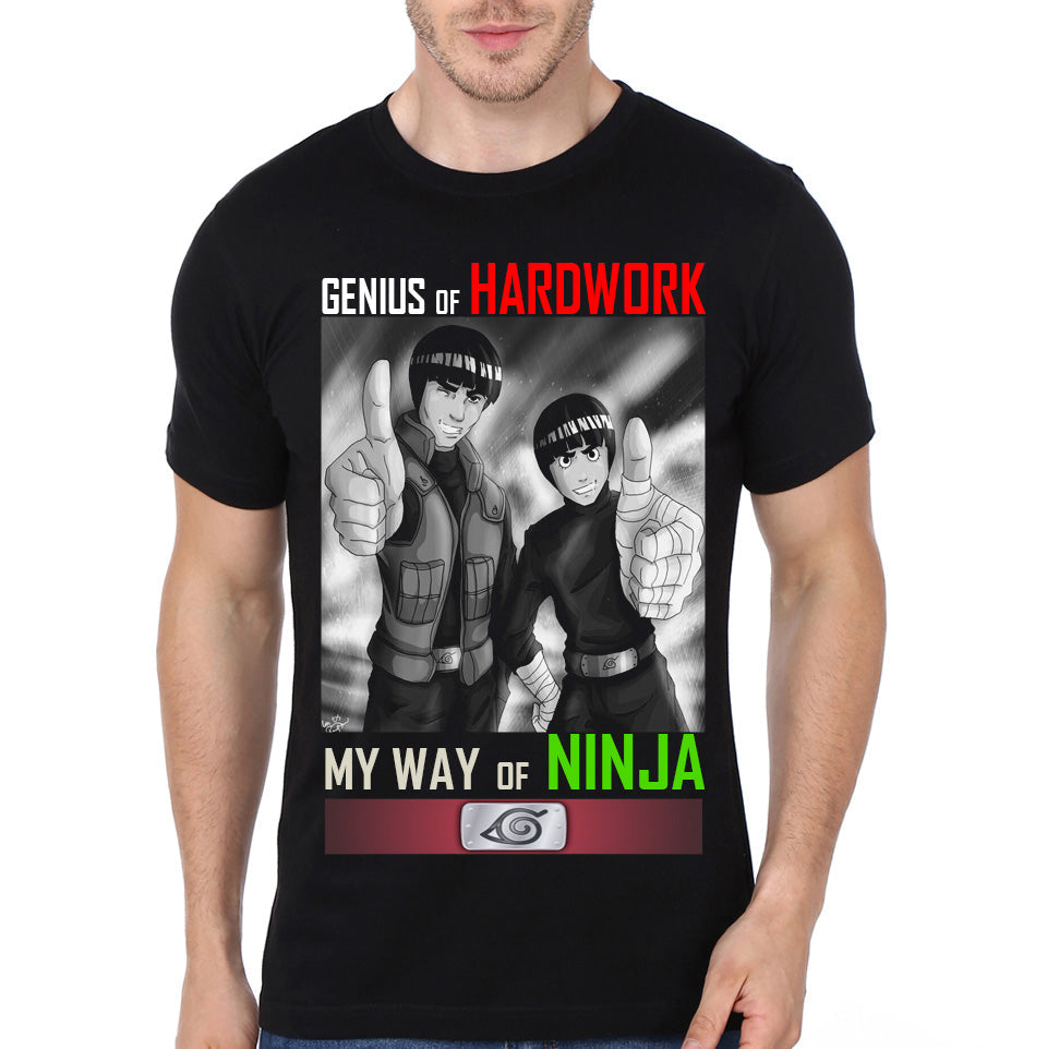Genius Of Hard Work Black T-Shirt Hoodie, Sweatshirt | PureTeeCo.com