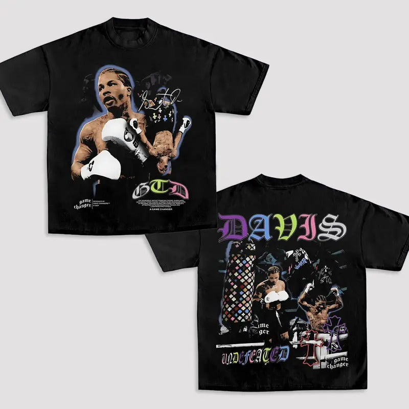 GERVONTA DAVIS V2 TEE, Boxing T-shirt, Boxer Tee, Sports Shirt, UFC Shirt, Workout T-shirt, Gift for Him Hoodie...