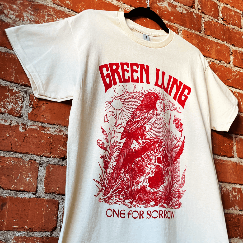 One for Sorrow Natural T-Shirt Hoodie, Sweatshirt | PureTeeCo.com (Image 4)