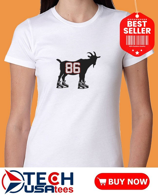 GOAT 86 Jack Hughes Team USA Hockey shirt