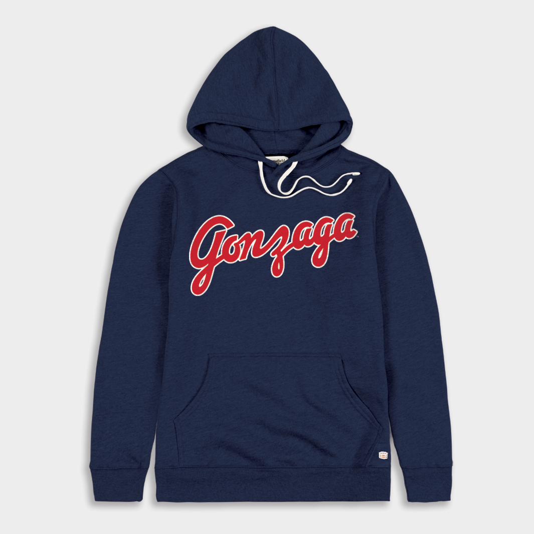 Gonzaga Bulldogs Retro Script Hoodie T-Shirts, Sweatshirt | PureTeeCo.com