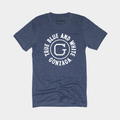 Gonzaga Vintage Basketball Half Court Tee Style001 Hoodie, Sweatshirt | PureTeeCo.com