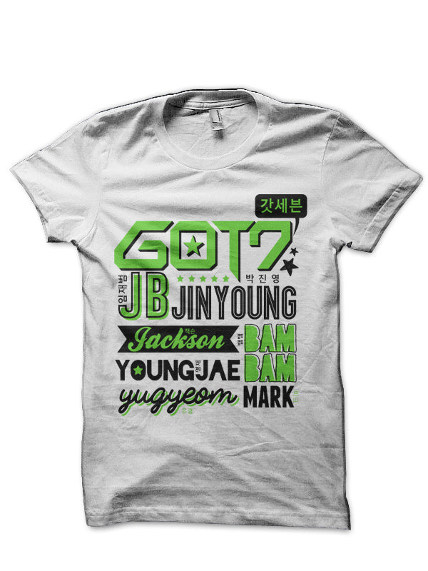 GOT7 Font Collage 2 T-Shirt Hoodie, Sweatshirt | PureTeeCo.com
