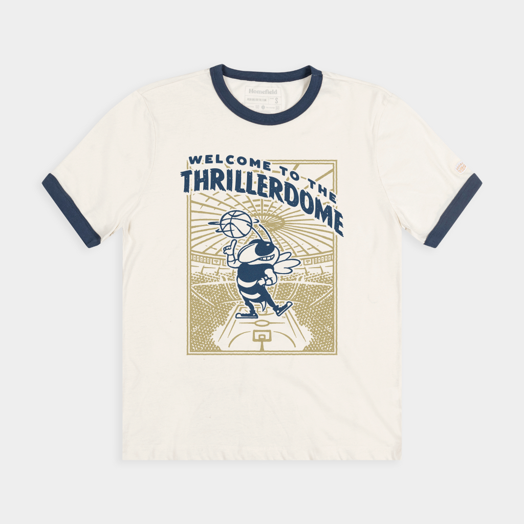Georgia Tech Basketball Thrillerdome Ringer Tee Style001 Hoodie, Sweatshirt | PureTeeCo.com (Image 1)