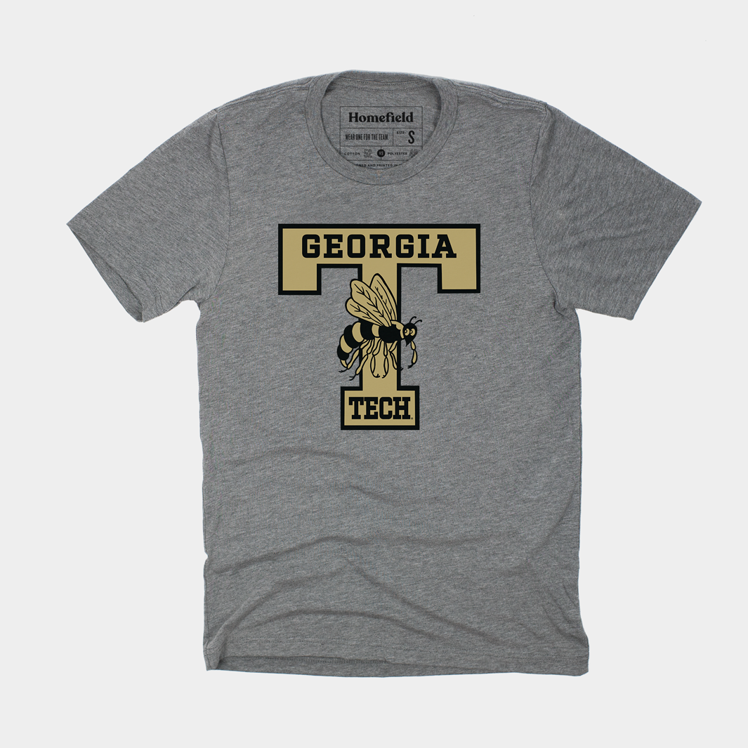 Georgia Tech Classic T Logo Tee Style001 Hoodie, Sweatshirt | PureTeeCo.com