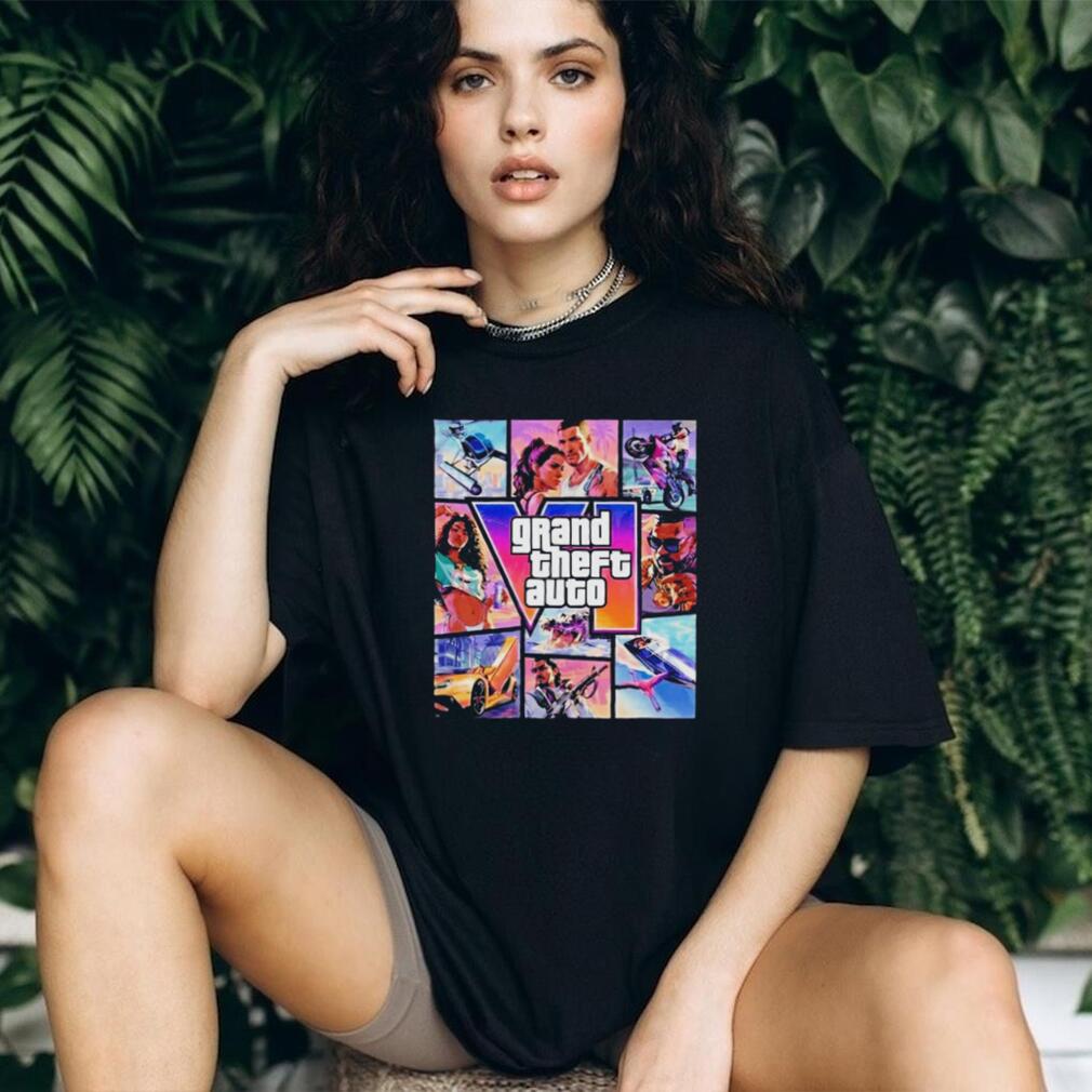 GTA 6 Vice City Stories graphic shirt