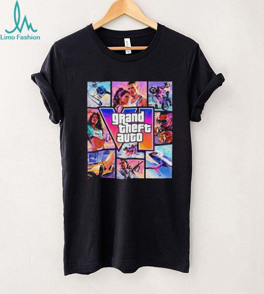 GTA 6 Vice City Stories graphic shirt
