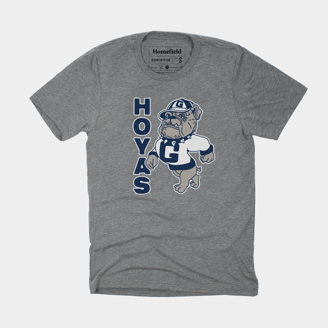 Retro Georgetown Hoyas Tee Hoodie, Sweatshirt | PureTeeCo.com
