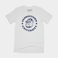 Retro Georgetown Hoyas White T-Shirt Hoodie, Sweatshirt | PureTeeCo.com
