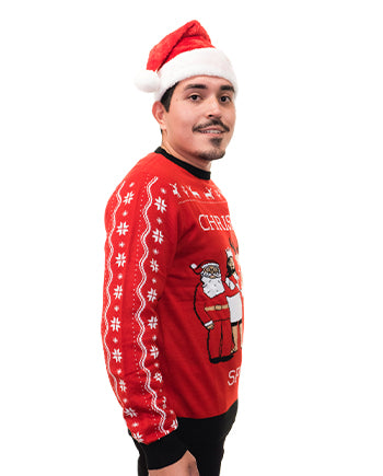 Christmas Spirits Ugly Sweater Men’s