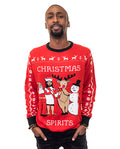 Christmas Spirits Ugly Sweater Men’s