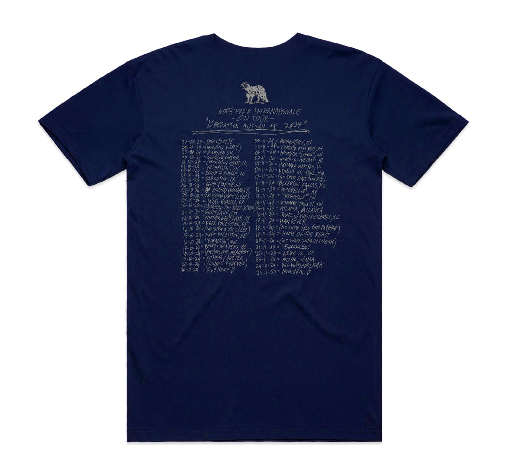 Liberation Autumn of 2024 Navy T-Shirt Hoodie, Sweatshirt | PureTeeCo.com (Image 2)