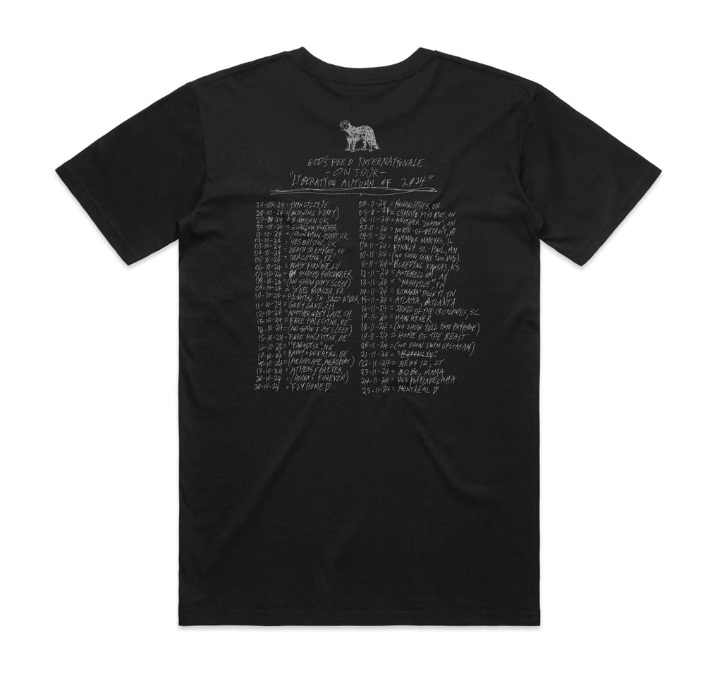 Liberation Autumn of 2024 Black T-Shirt Hoodie, Sweatshirt | PureTeeCo.com (Image 2)