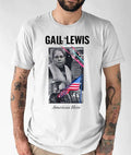 Gail Lewis American Hero T Shirt Hoodie, Sweatshirt | PureTeeCo.com