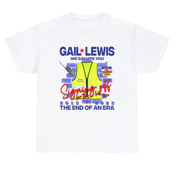 Gail Lewis We Salute You T Shirt Hoodie, Sweatshirt | PureTeeCo.com