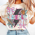 Game Day Baseball Shirt With Pink Brushstroke, Mom Surprise Gift, Mother's Day Outfit Hoodie, Sweatshirt | PureTeeCo.com