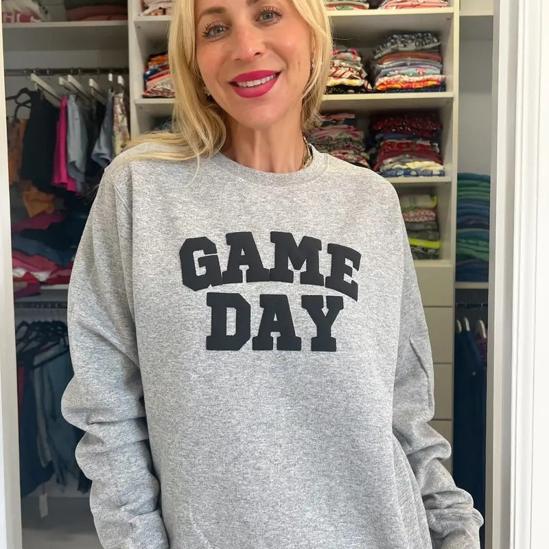 Game Day Gray Sweatshirt T-Shirts, Hoodie | PureTeeCo.com