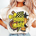 Game Day Softball Shirt With Retro Checkered, Mom Surprise Gift, Mother's Day Outfit Hoodie, Sweatshirt | PureTeeCo.com
