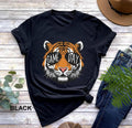 Game Day Tigers Mascot Shirt, Football Mom Shirt, Cute Game Day Shirt, Retro Tiger Shirt, Tiger Team Crewneck Cotton...