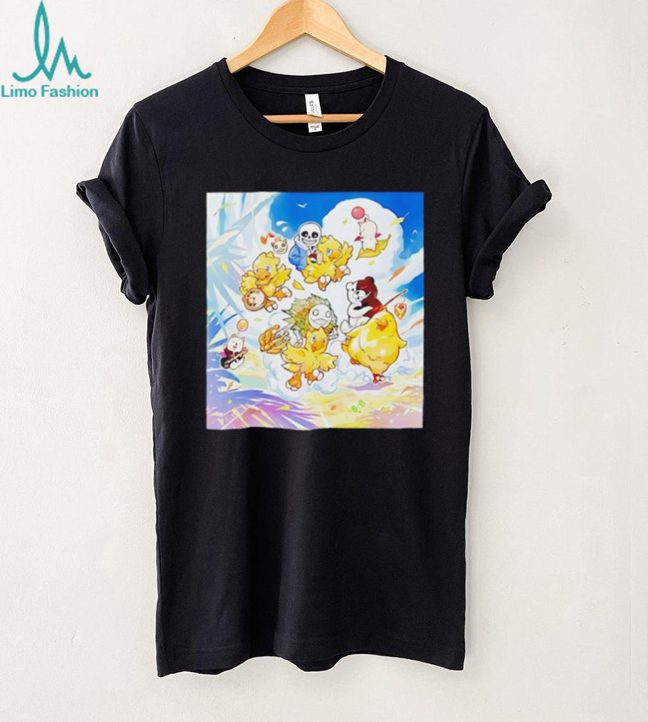 Game Music Jam Level 1 Square Enix RPG Crossover shirt