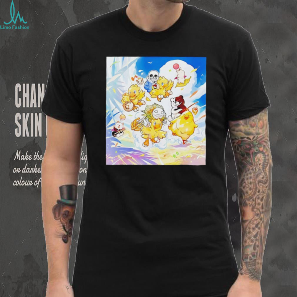 Game Music Jam Level 1 Square Enix RPG Crossover shirt