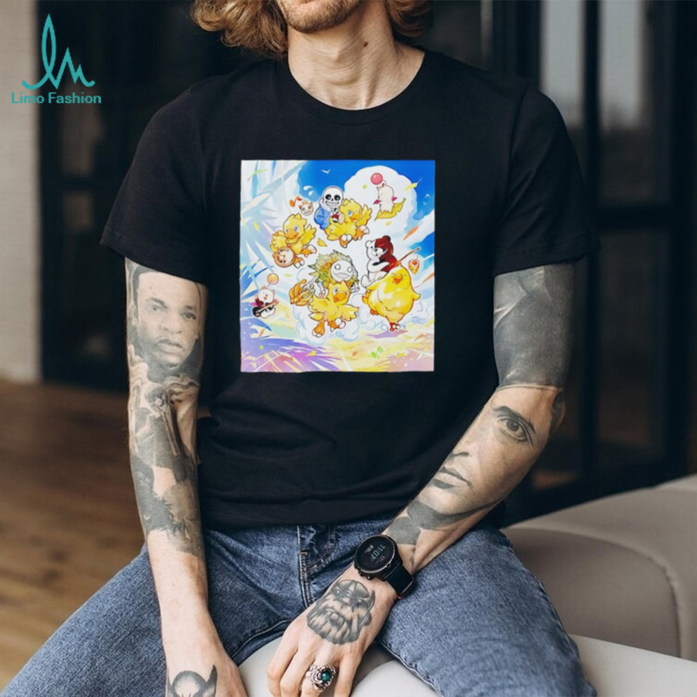 Game Music Jam Level 1 Square Enix RPG Crossover shirt