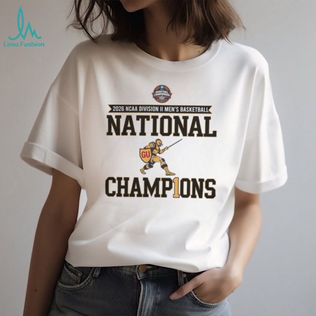Gannon University 2026 Division II Men’s Basketball Champions T Shirt