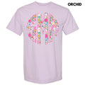Garden Girl Monogram Comfort Colors T-Shirt 'NLB' Hoodie, Sweatshirt | PureTeeCo.com